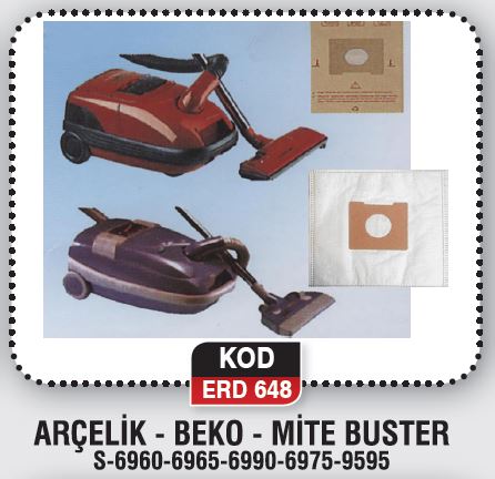 ARÇELİK - BEKO - MİTE BUSTER S6960-6965 ERD 648